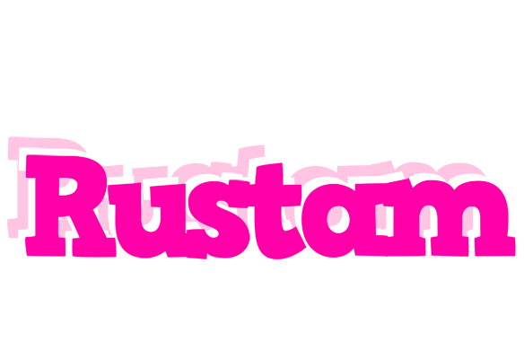Rustam dancing logo