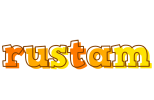 Rustam desert logo