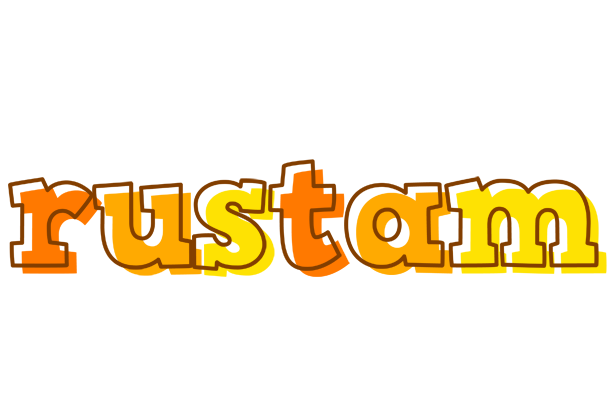Rustam desert logo