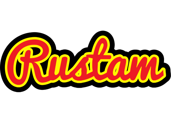 Rustam fireman logo