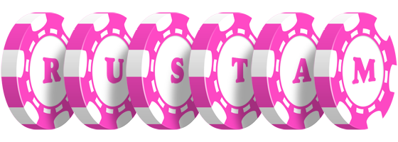 Rustam gambler logo