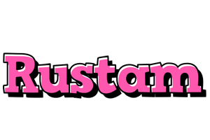 Rustam girlish logo
