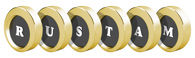 Rustam gold logo