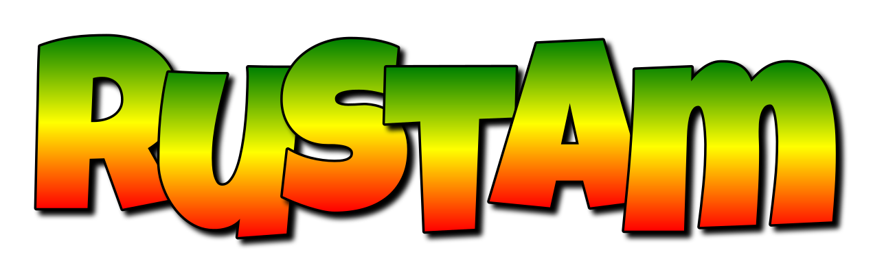 Rustam mango logo