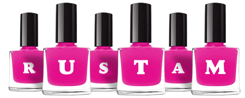 Rustam nails logo