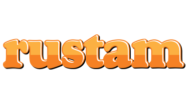 Rustam orange logo