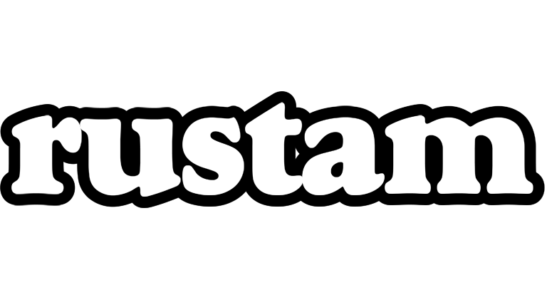 Rustam panda logo