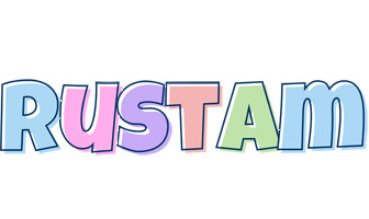 Rustam pastel logo