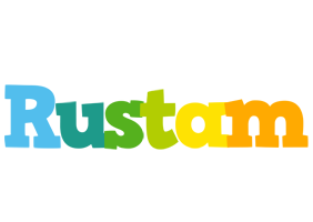 Rustam rainbows logo
