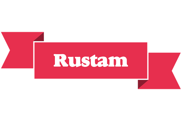 Rustam sale logo