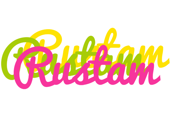 Rustam sweets logo