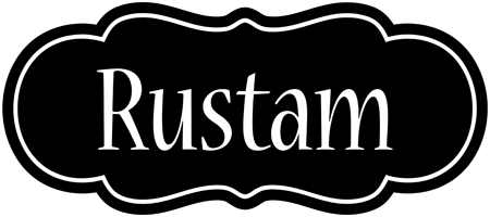Rustam welcome logo