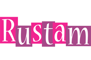 Rustam whine logo