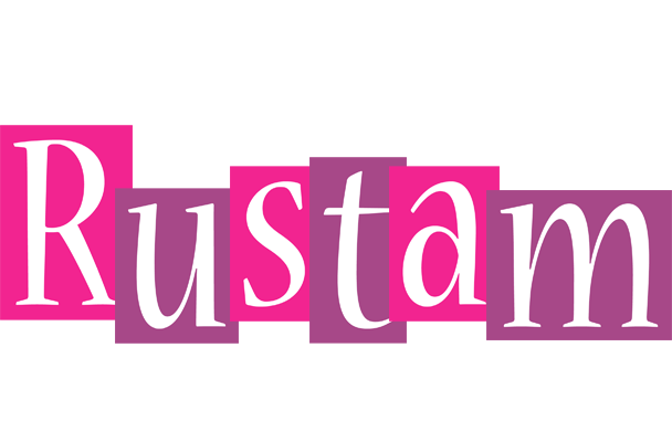 Rustam whine logo