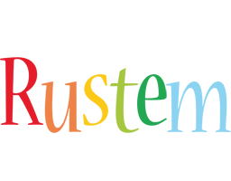 Rustem birthday logo