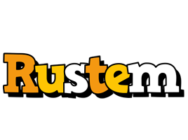 Rustem cartoon logo