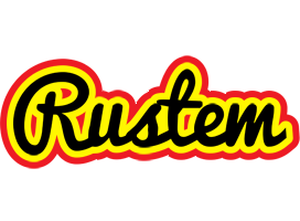 Rustem flaming logo