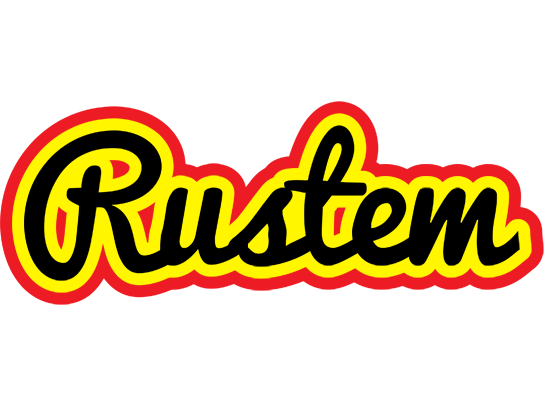 Rustem flaming logo