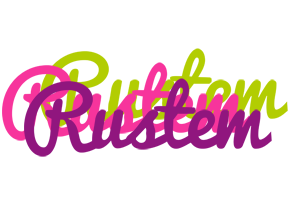 Rustem flowers logo