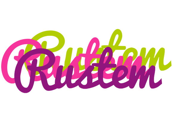 Rustem flowers logo