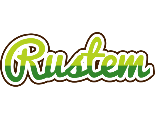 Rustem golfing logo