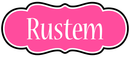 Rustem invitation logo