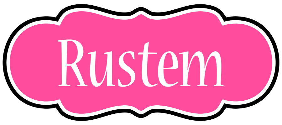 Rustem invitation logo