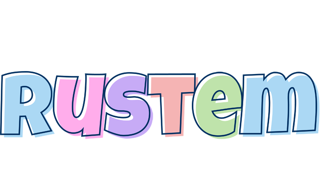 Rustem pastel logo