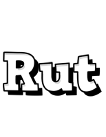 Rut snowing logo