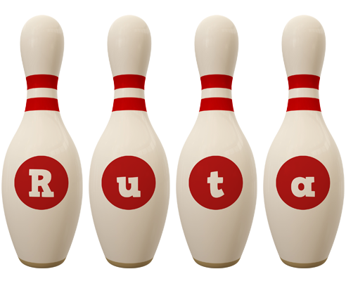 Ruta bowling-pin logo
