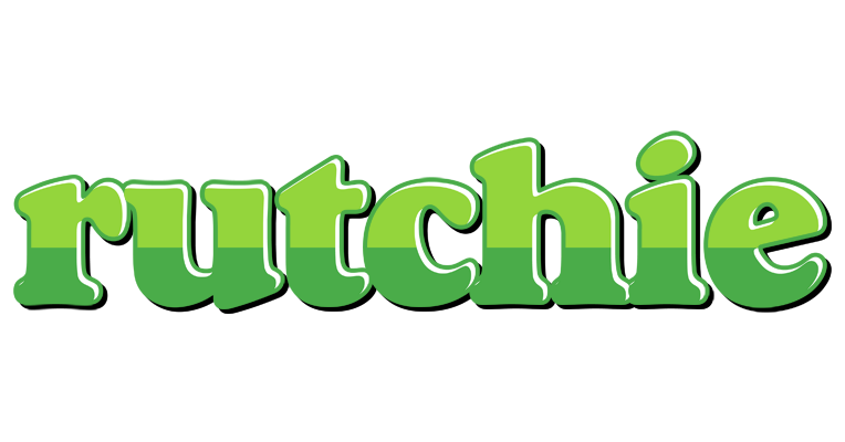 Rutchie apple logo