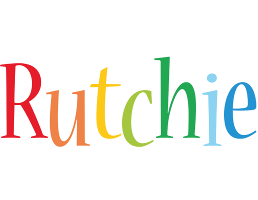Rutchie birthday logo