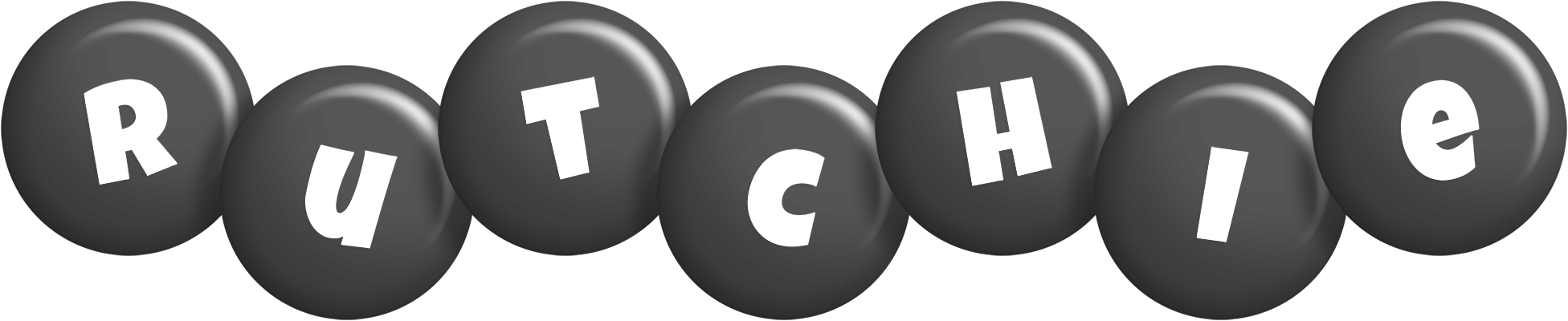 Rutchie candy-black logo