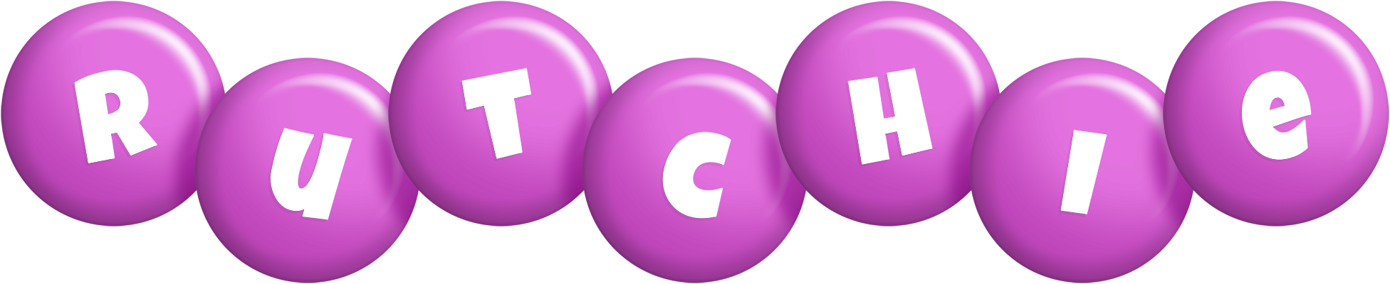 Rutchie candy-purple logo