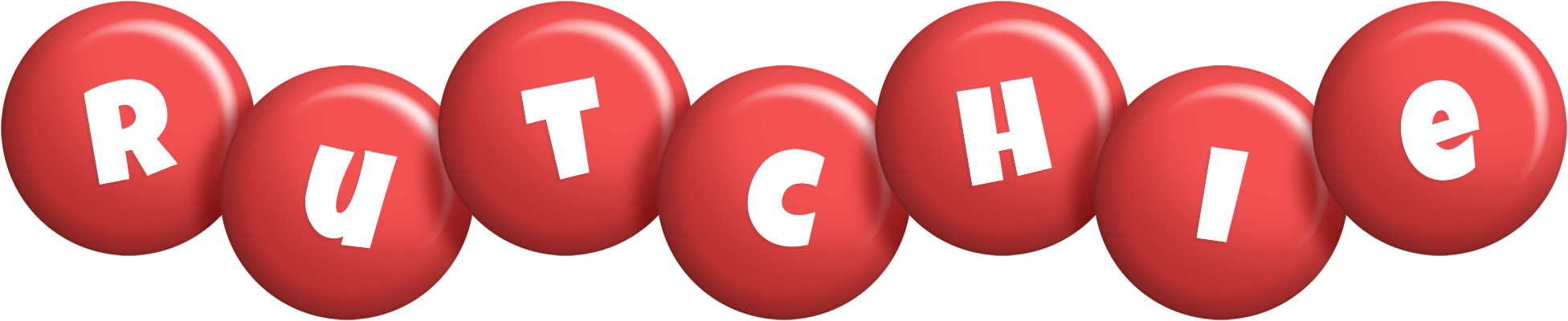 Rutchie candy-red logo