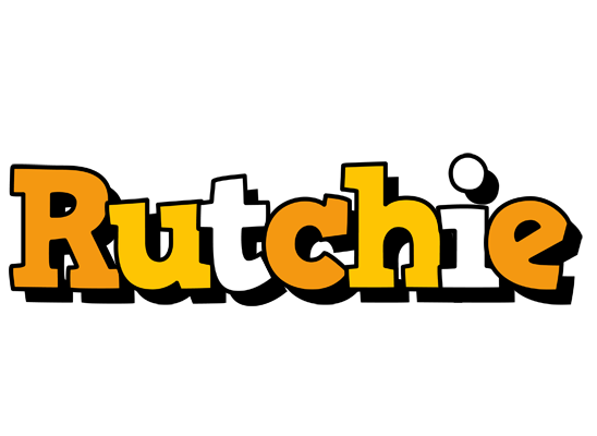 Rutchie cartoon logo