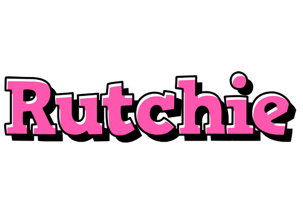 Rutchie girlish logo