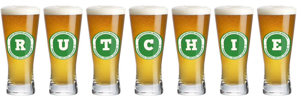 Rutchie lager logo