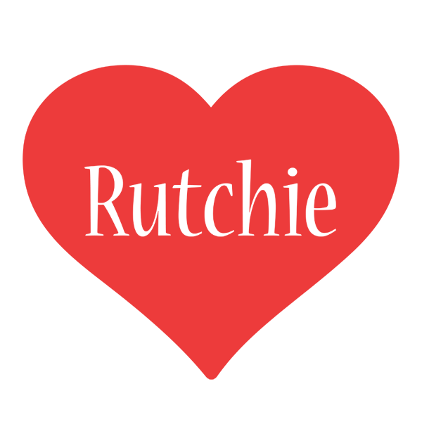 Rutchie love logo