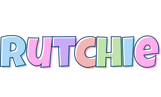 Rutchie pastel logo