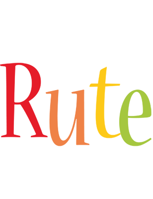 Rute birthday logo