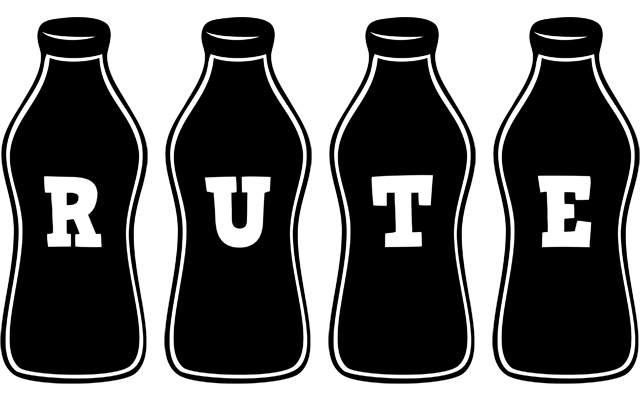 Rute bottle logo