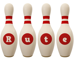 Rute bowling-pin logo