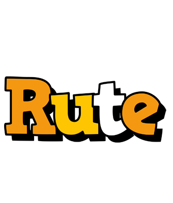 Rute cartoon logo