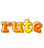 Rute desert logo