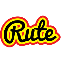 Rute flaming logo