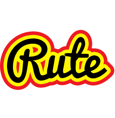 Rute flaming logo