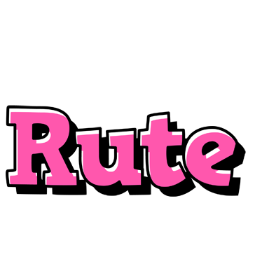 Rute girlish logo