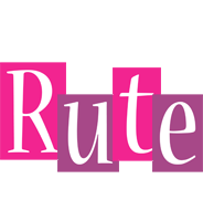 Rute whine logo