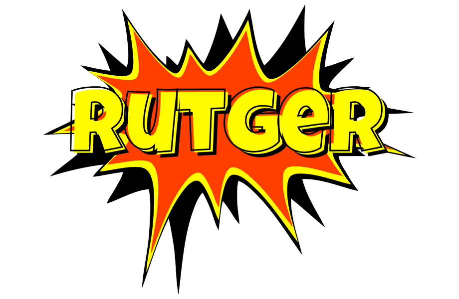 Rutger bazinga logo